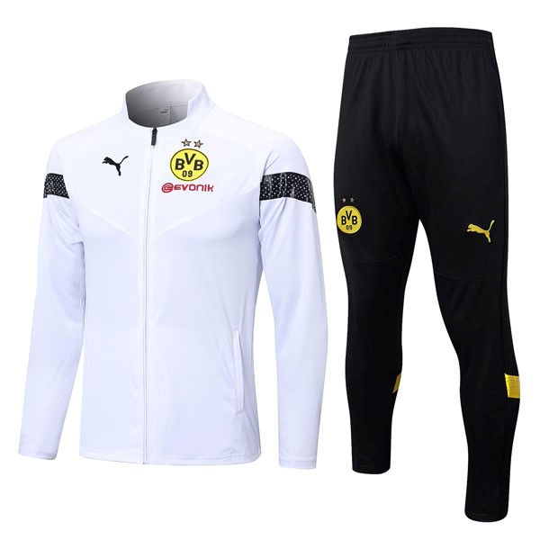 Chandal Dortmund 2022 2023 Blanco Negro